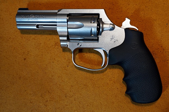 Nice silver gun. 